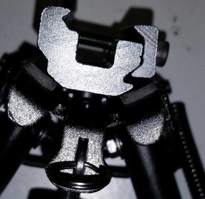 CVLIFE 6-9 Inches Picatinny Bipod Adjustable Spring Return with Picatinny Adapter customer photo 1