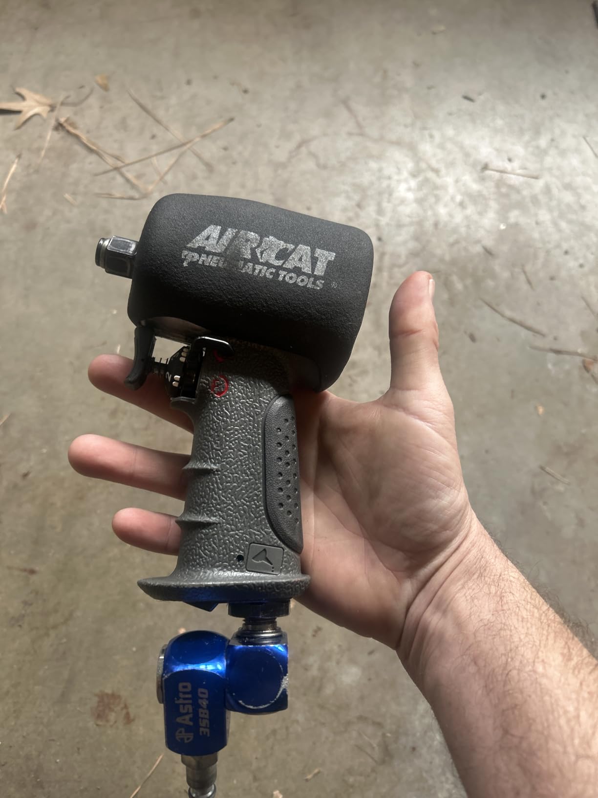 AIRCAT Pneumatic Tools 1056-XL 1/2-Inch NITROCAT Composite Compact Impact Wrench customer photo 2