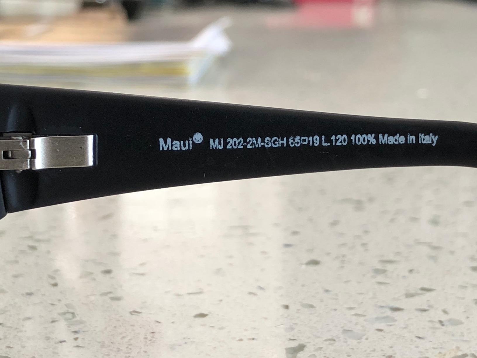 Maui Jim Polarized Men's and Women's Peahi Wrap Sunglasses customer photo 1