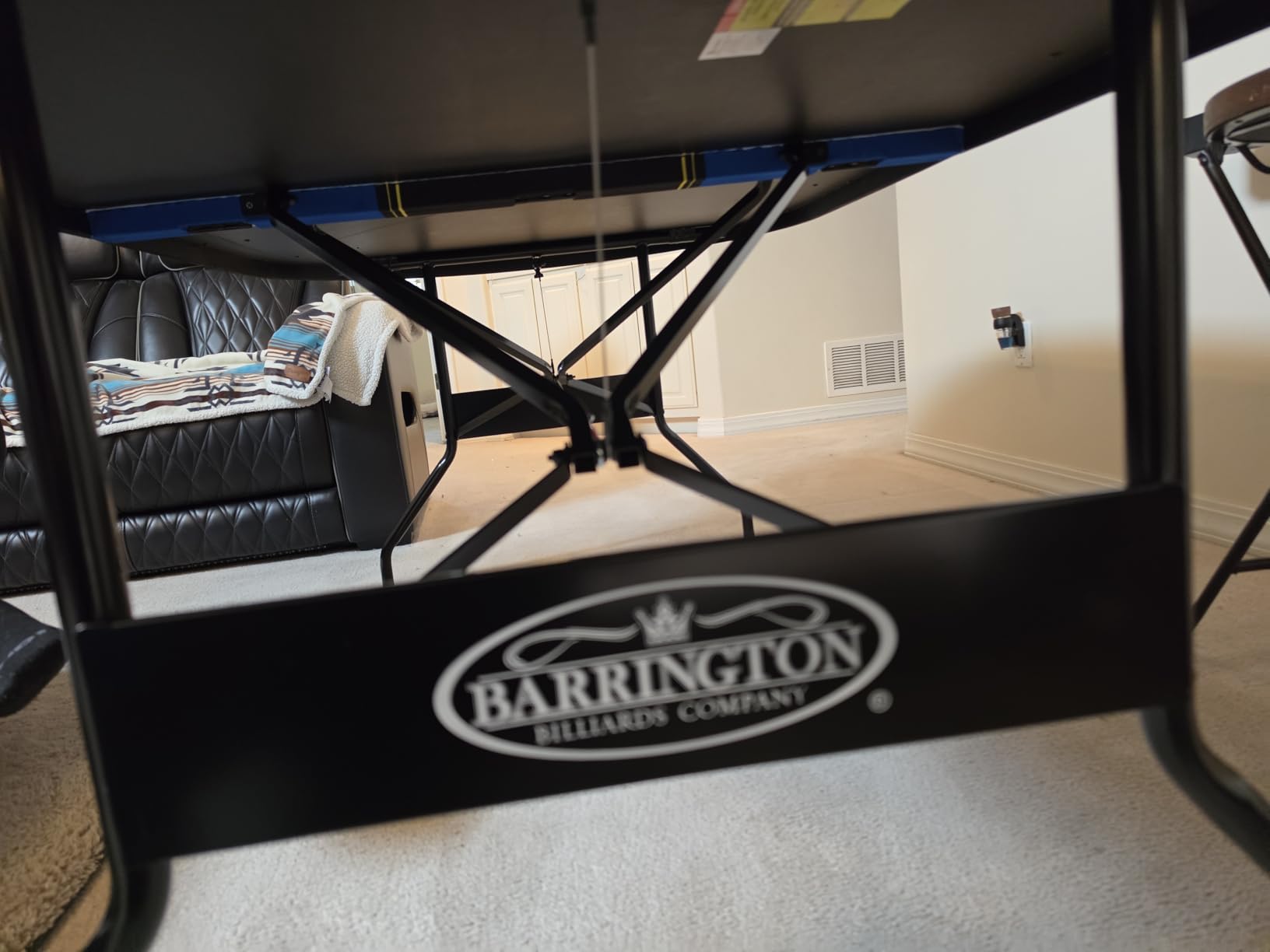Barrington Poker Multiple Styles Folding Poker Table & Poker Table Top/Dining Table Collection, Durable Padded Rail Tables with Felt Playing Surface, Perfect for Texas Hold'em Games customer photo 2