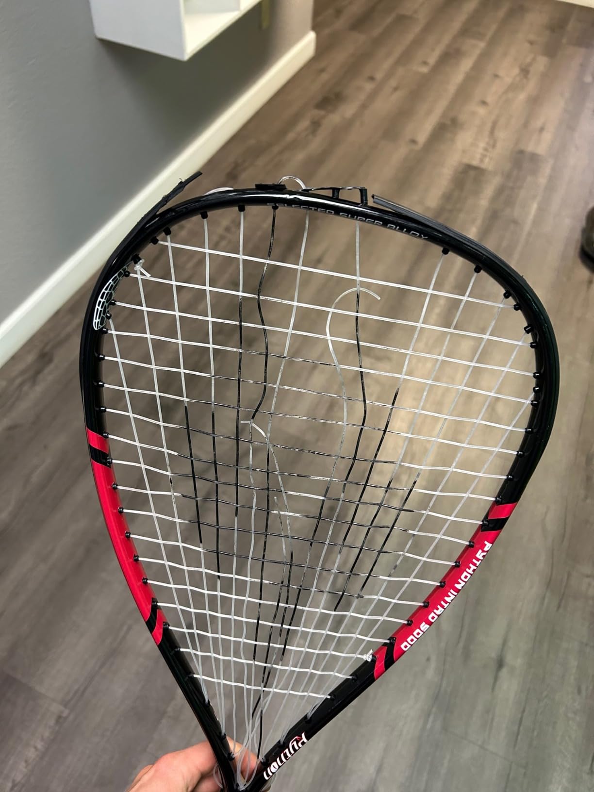 Python Intro 5000 Racquetball Racquet customer photo 1