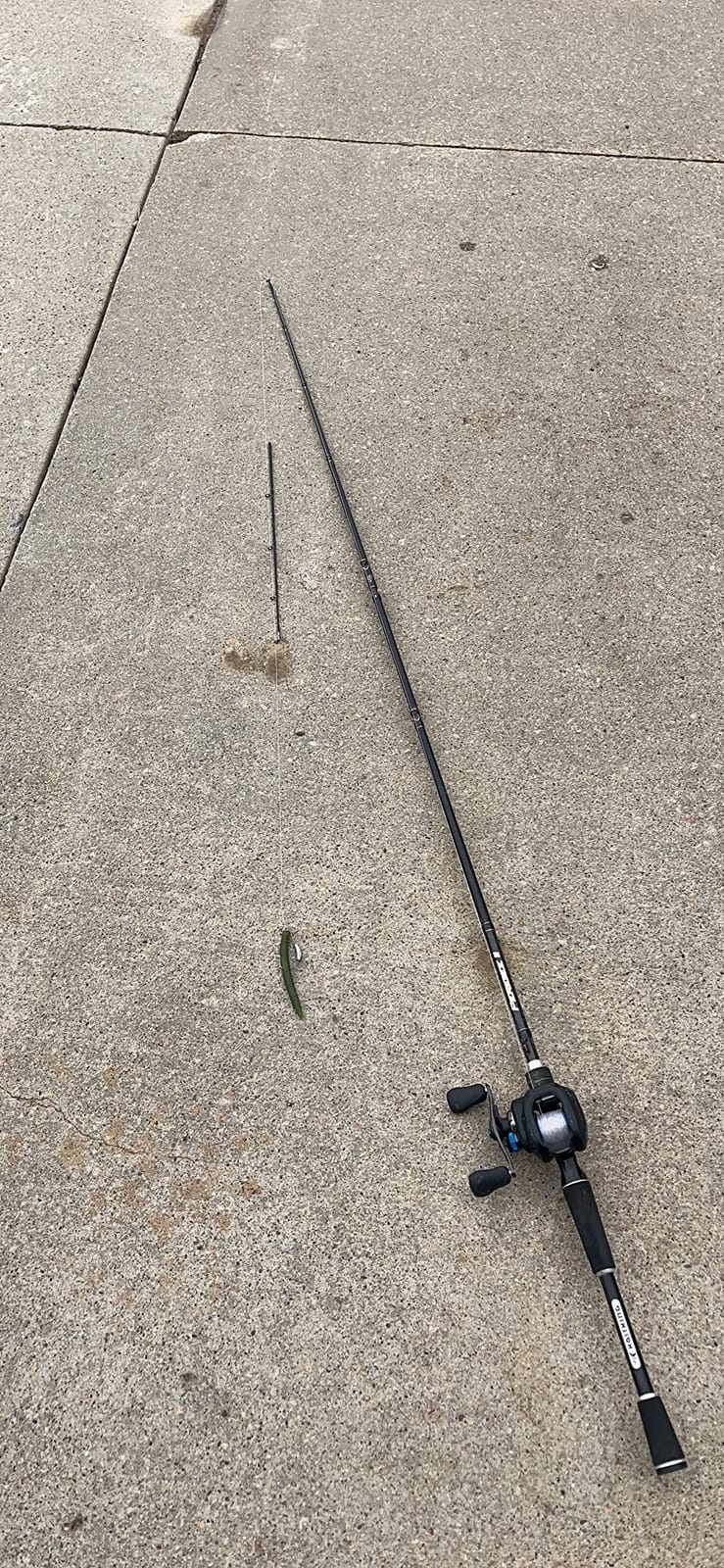 KastKing Perigee II Spinning & Casting Fishing Rods | 2-Piece Rods, 24 Ton Carbon Fiber Blanks, Fuji O-Ring Line Guides, EVA Grips, Saf-T Keeper Hook Holder customer photo 1
