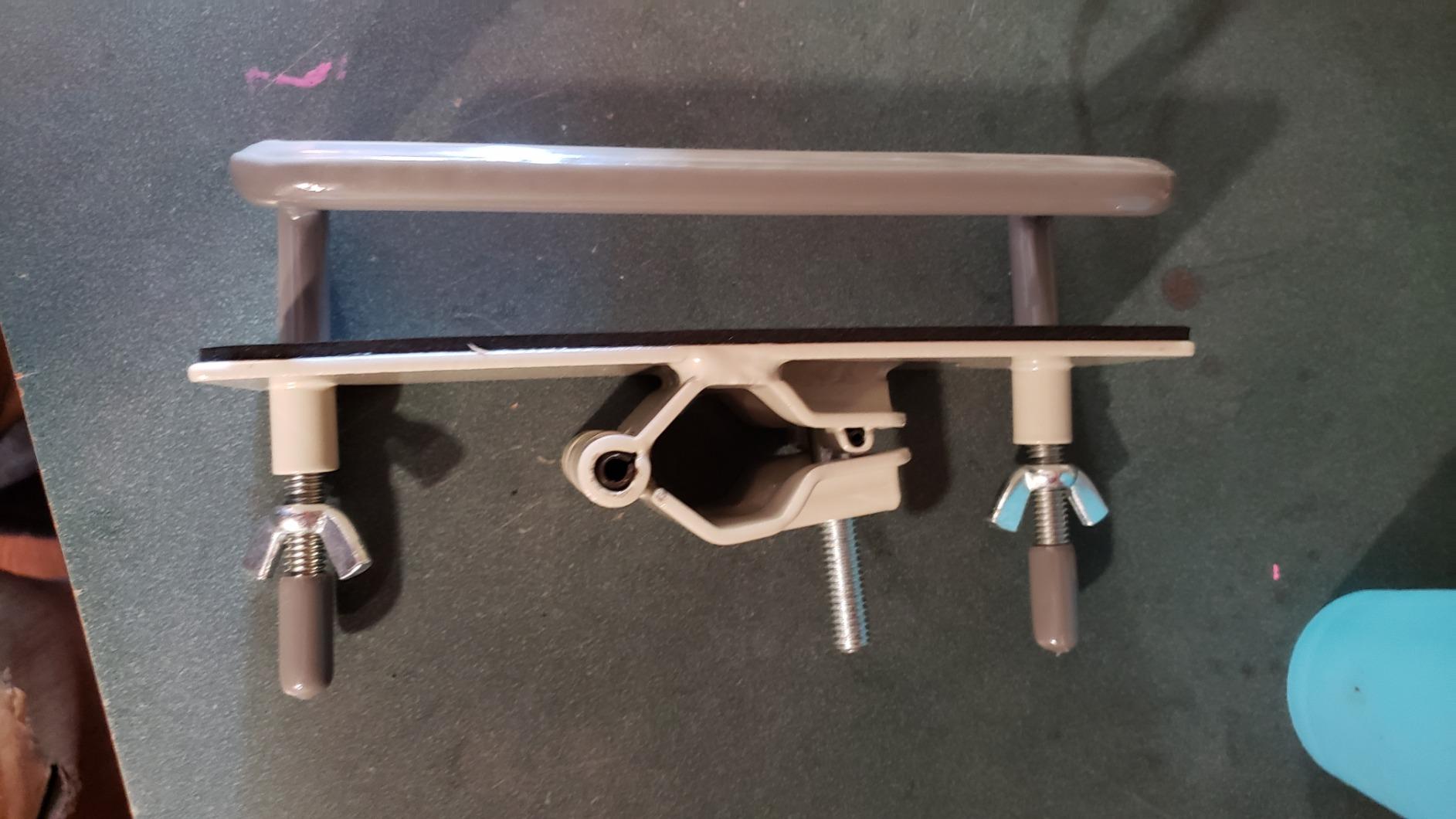 Invacare 7740A Two-Piece Design Trapeze Bar and Handle, 168 lbs Weight Load Limit, Grey customer photo 2