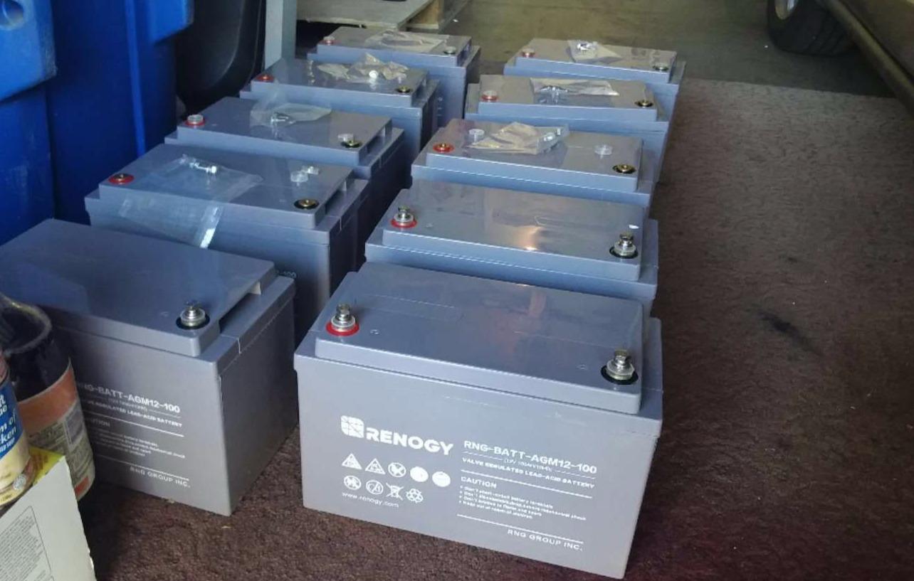 Renogy Deep Cycle AGM 12 Volt 100Ah Battery, 3% Self-Discharge Rate, 1100A Max Discharge Current, Safe Charge Appliances for RV, Camping, Cabin, Marine and Off-Grid System, Maintenance-Free customer photo 2