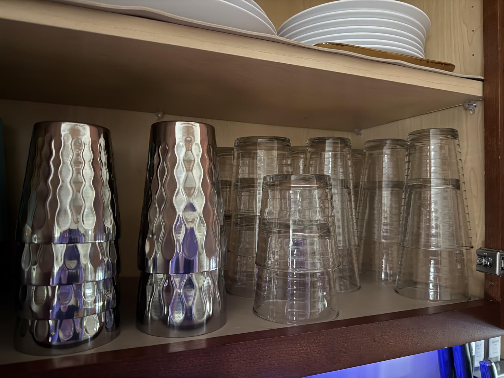 Libbey Ascent Tumbler & Rocks Drinking Glasses Set of 16, Clear Glass Cups | 16.25 oz & 12.25 oz Capacities Glasses for Water, Juice, Cocktails, and More with Curved Design and Dishwasher-Safe Care customer photo 1