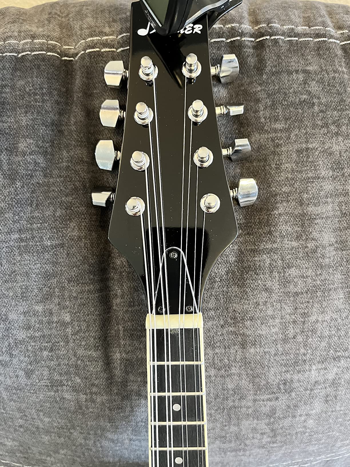 Donner A Style Mandolin Instrument Sunburst Beginner Adult Acoustic Mandolin Musical Instrument Mahogany 8 String, Bundle With Tuner String Bag Guitar Picks,DML-1 customer photo 2