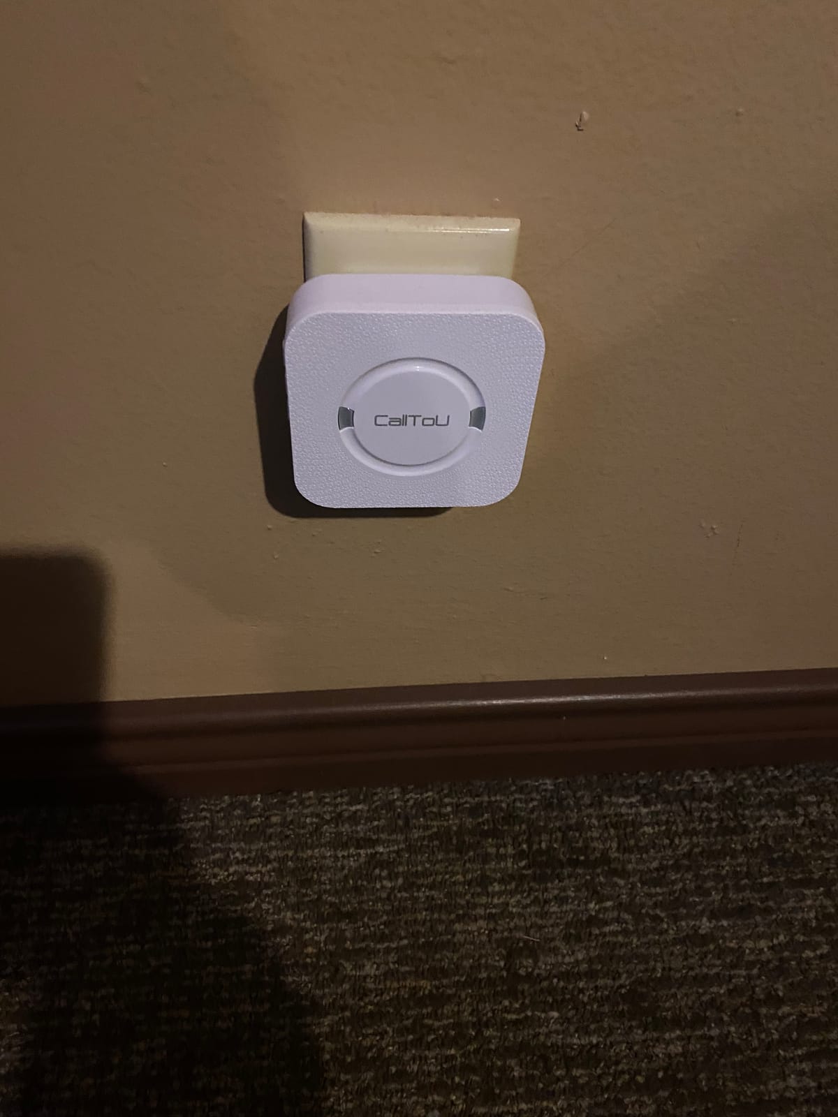 CallToU Wireless Caregiver Pager Smart Call System 2 SOS Call Buttons/Transmitters 2 Receivers Nurse Calling Alert Patient Help System for Home/Personal Attention Pager 500+Feet Plugin Receiver customer photo 2