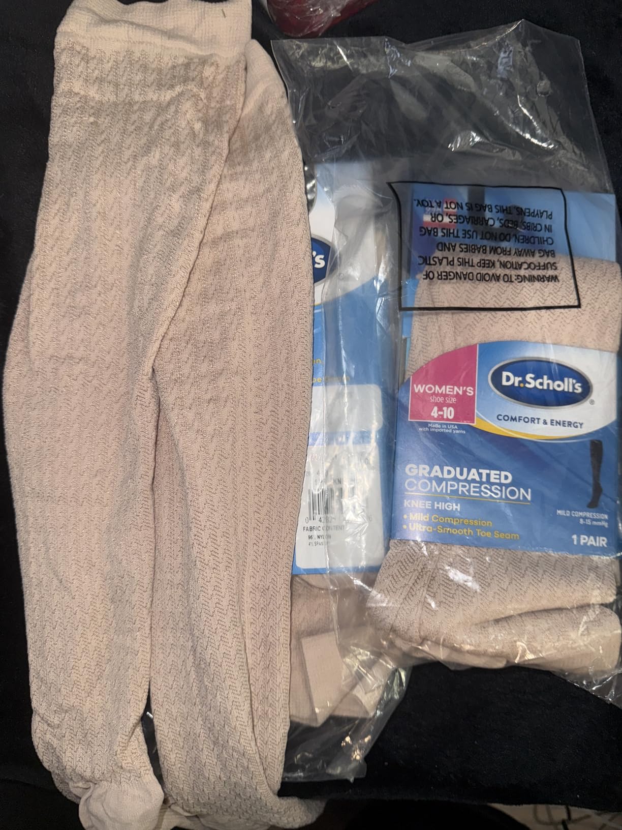 womens Graduated Compression Knee High Socks - Comfort and Fatigue Relief - Mild 8-15 Mmhg customer photo 1