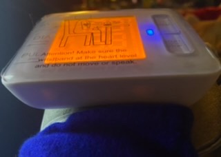 LotFancy Wrist Blood Pressure Monitor for Home Use, Automatic Blood Pressure Machine Adjustable Wrist Cuff 5.3