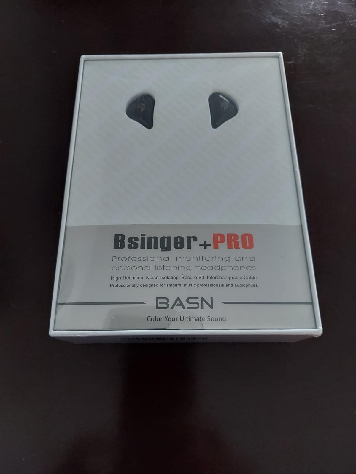 BASN Bsinger Pro in Ear Monitor, Dual Drivers IEM Earphones for Musicians | Professional IEM Earbuds with Case, Two Replaceable MMCX Cables, Comfort-fit in Ear Headphones for Audio Engineer Singer (Brown) customer photo 2
