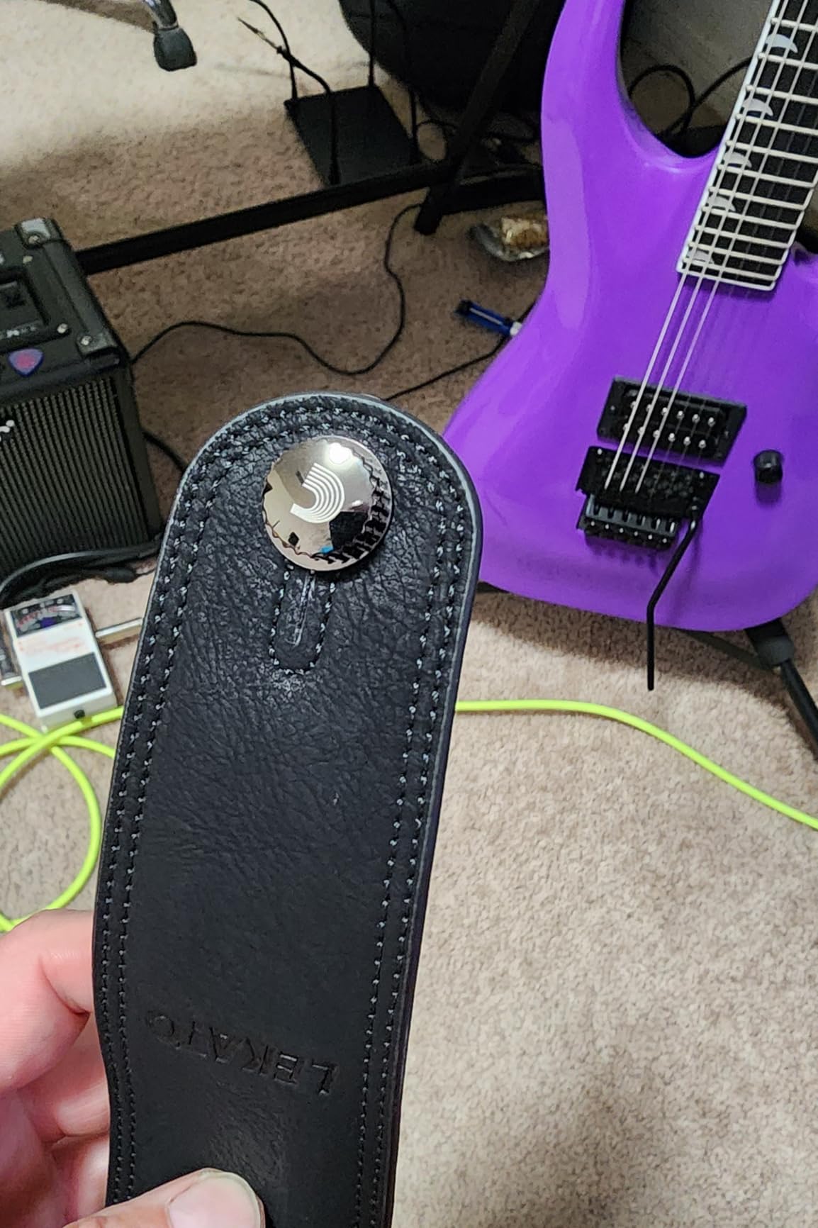 Planet Waves D'Addario Universal Strap Lock System - Nickel customer photo 2