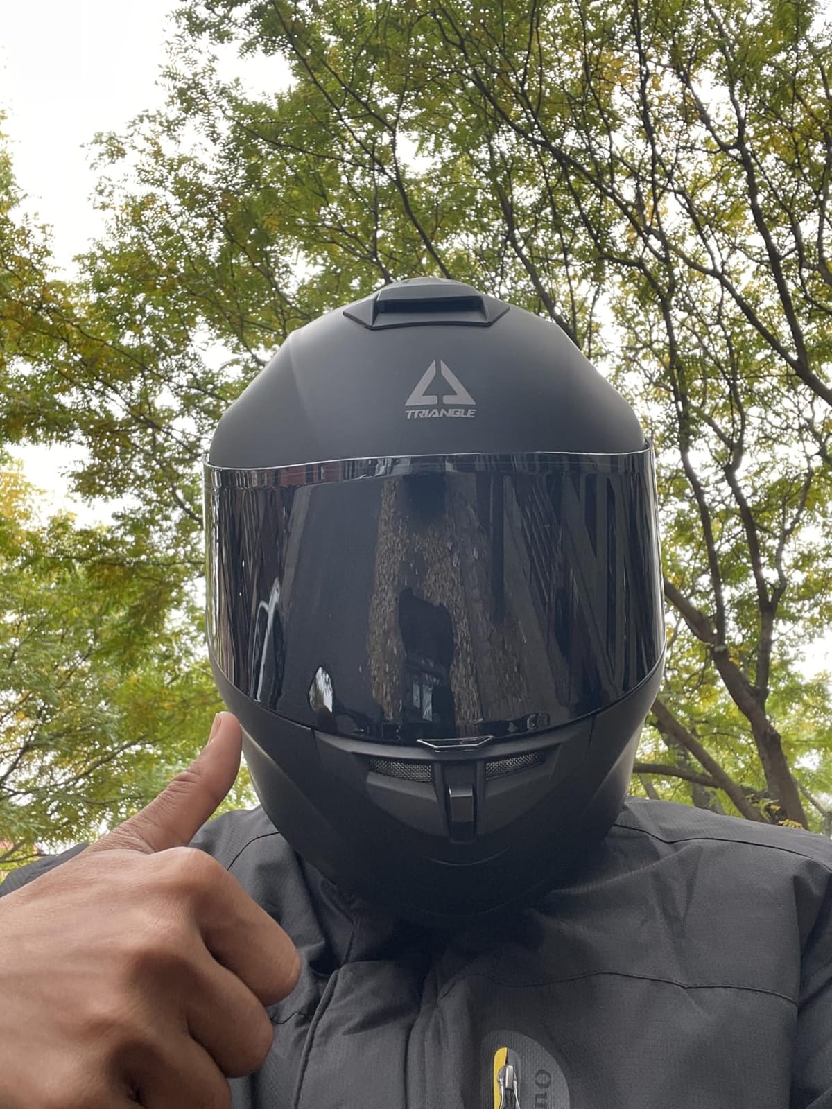 TRIANGLE Full Face Motorcycle Helmet DOT Approved Men Women, Street Bike customer photo 2