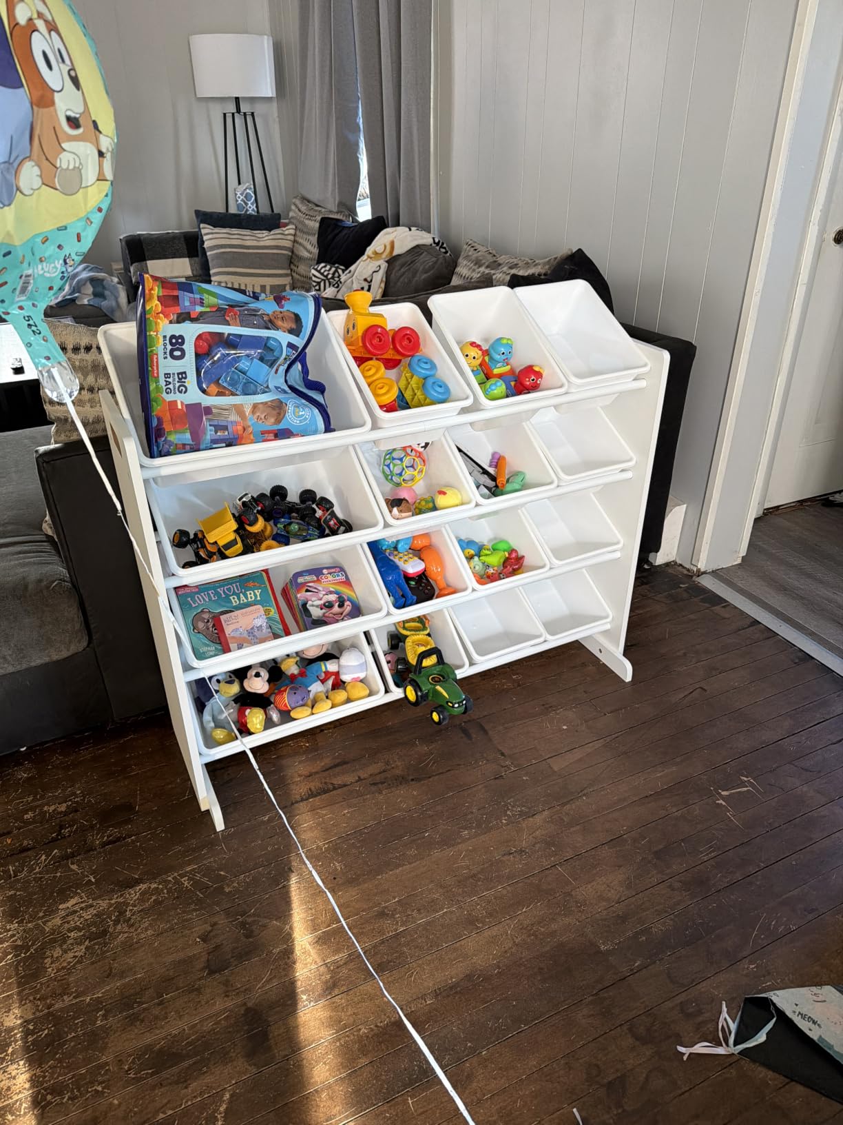 Humble Crew Kids Toy Organizer with 16 Bins, 4 Tier Storage for Playroom customer photo 2