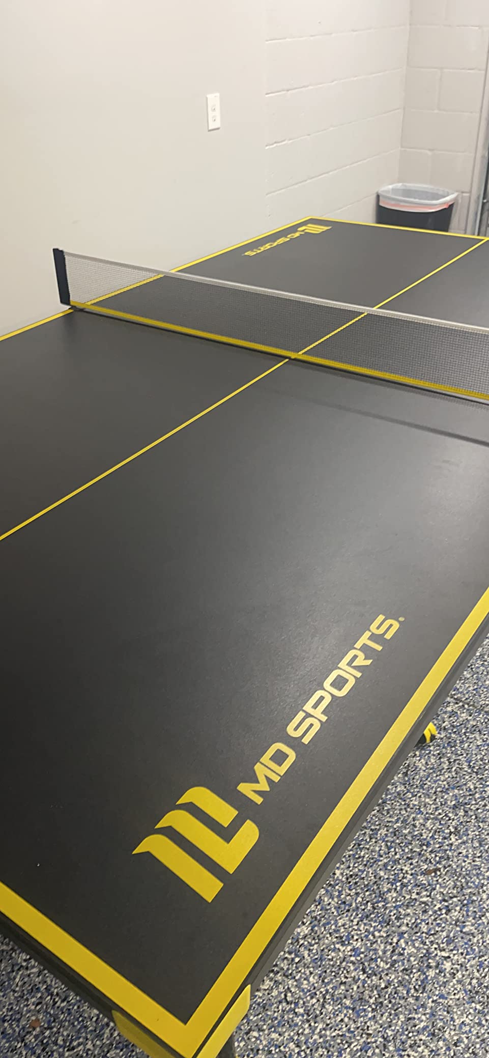 MD Sports Table Tennis Tables Multiple Styles Ping Pong Tables, Foldable for Easy Storage with Nets Included, Perfect for Family Game Rooms customer photo 1