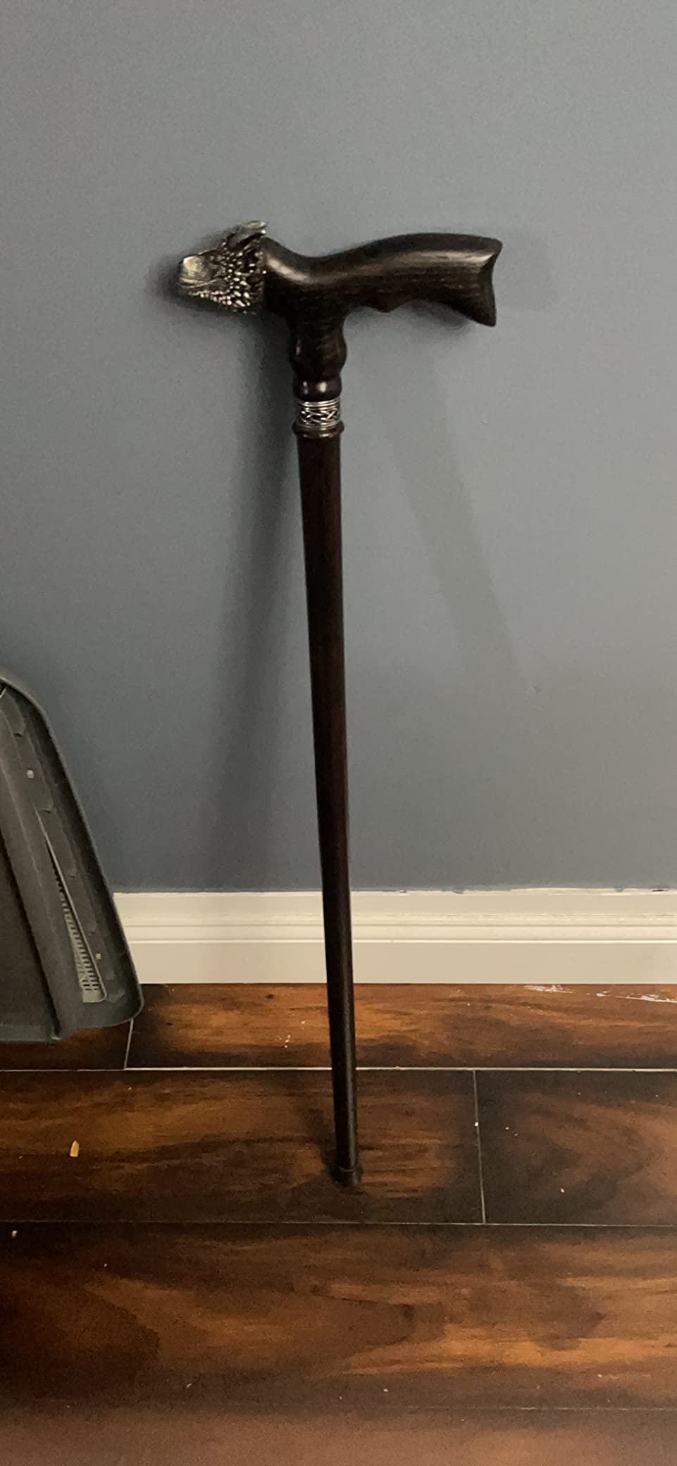 Asterom Wooden Canes for Men, Handcrafted Men's Walking Cane, Oak Wood | Comfortable, Stylish, Sturdy customer photo 1
