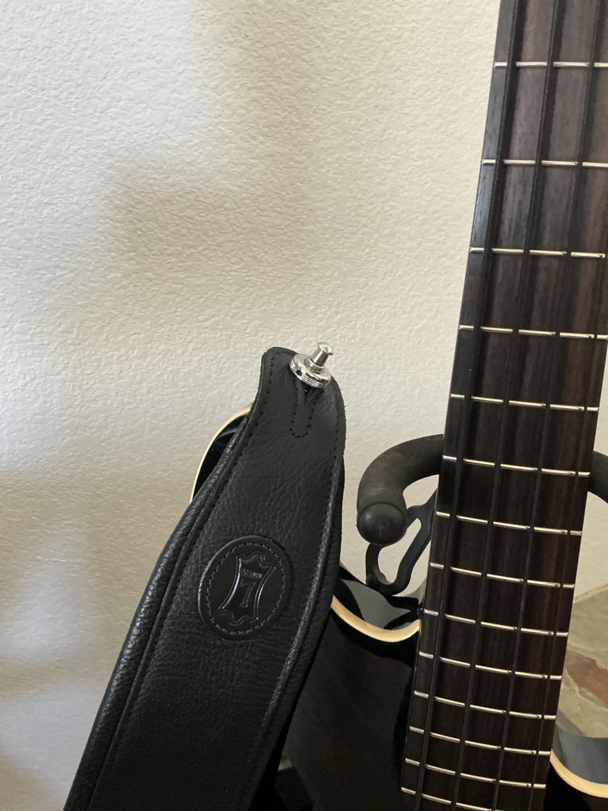 Schaller S Locks Guitar Strap Locks and Buttons (Pair) Chrome customer photo 1
