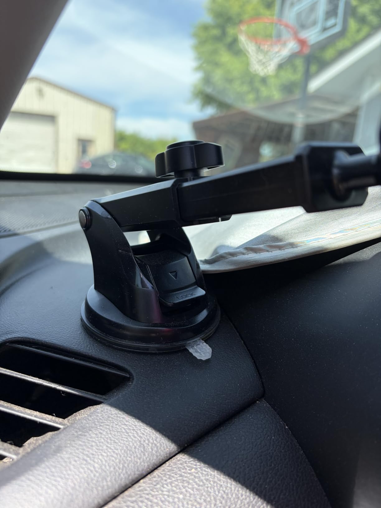 VANMASS [85+LBS Strongest Suction & Military-Grade Ultimate Car Phone Mount | Patent & Safety Certs] Cell Phone Holder for Dash Windshield Vent for iPhone 17 Pro Max Automobile Interior Sets, Ink Black customer photo 1