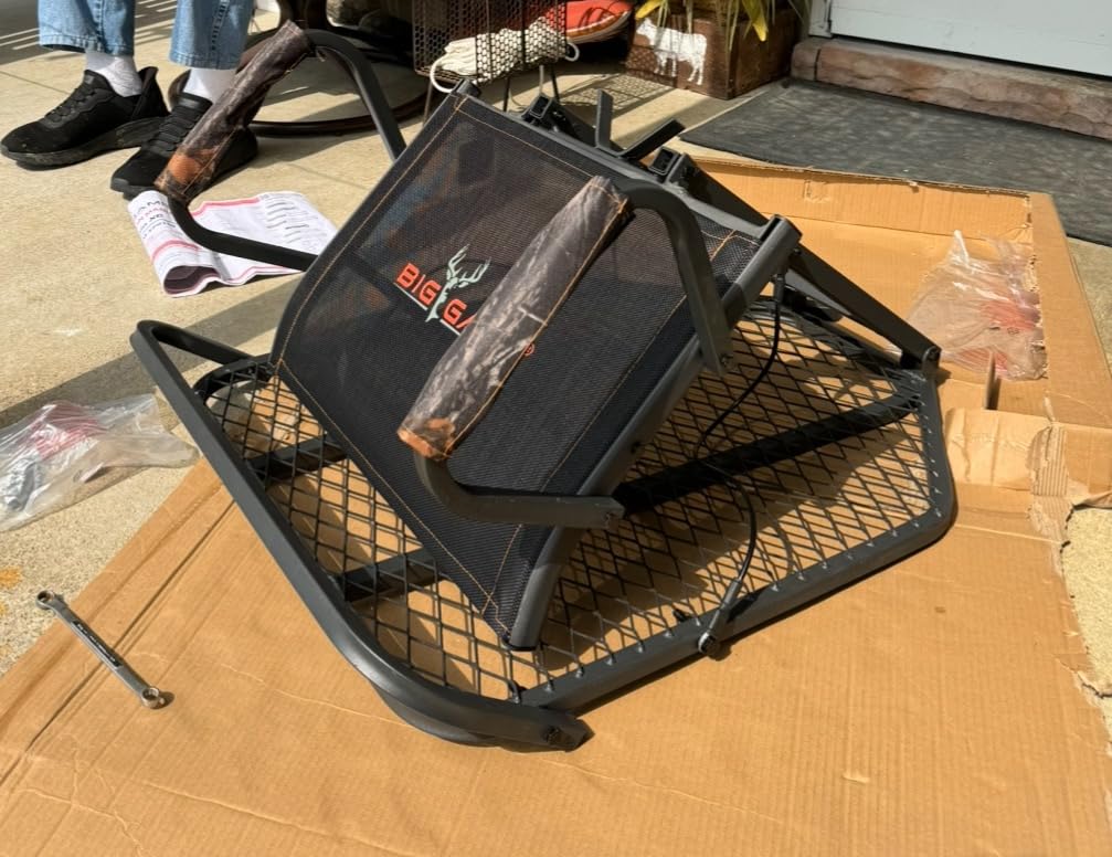 Big Game Captain XC Hang-On Treestand, Lightweight Steel with Flip-Back Flex-Tek Seat customer photo 1