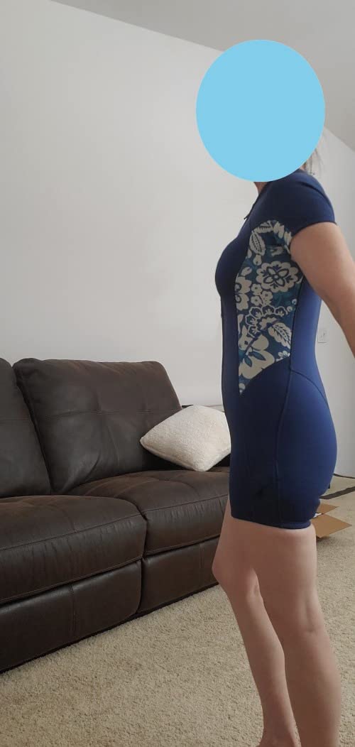 O'Neill Women's Bahia 2/1mm Full Zip, Short Sleeve, Spring Wetsuit customer photo 2