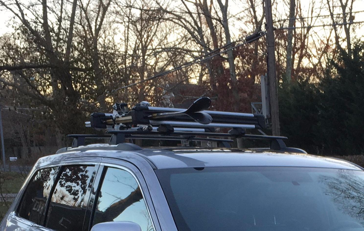 Thule SnowPack Ski/Snowboard Rack, Medium (4 Pr/2 Boards), Black customer photo 2
