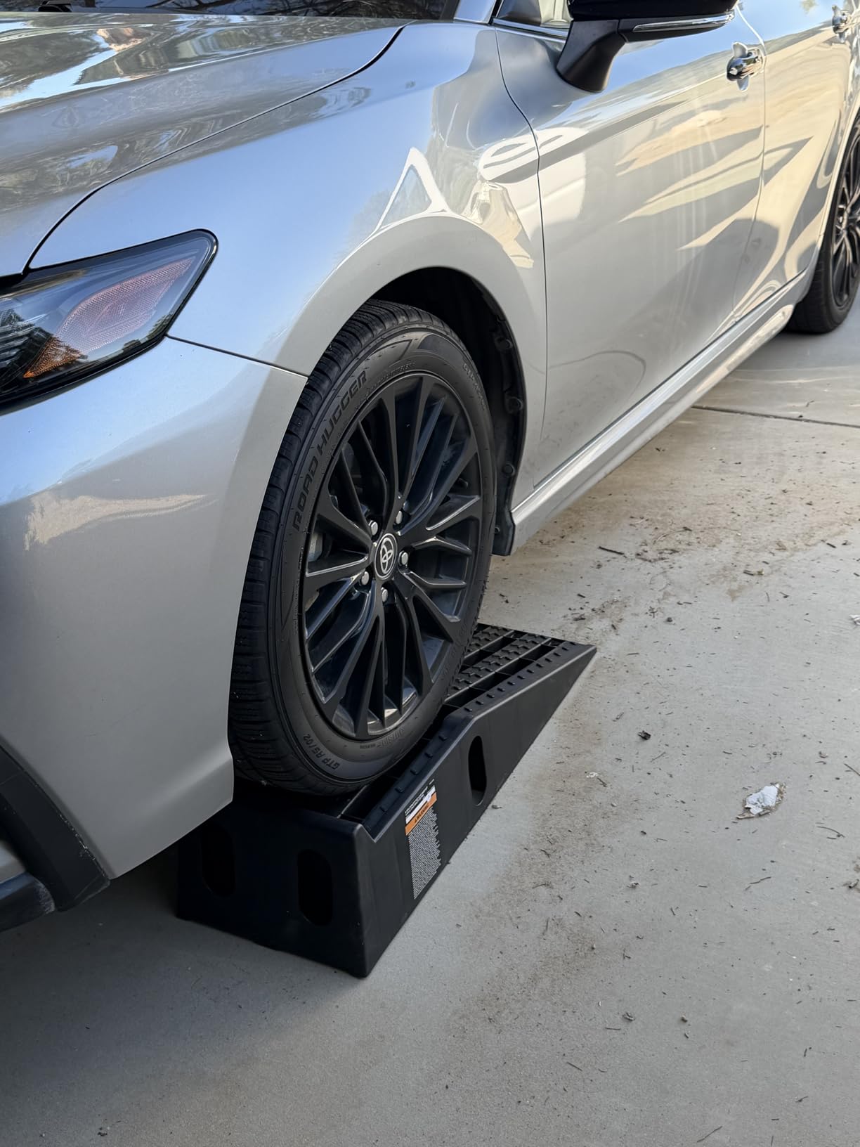 Ironton Poly Car Ramp Set, 12,000-Lb. GVW, 35.5in.L x 12in.W, 2-Pc. customer photo 1