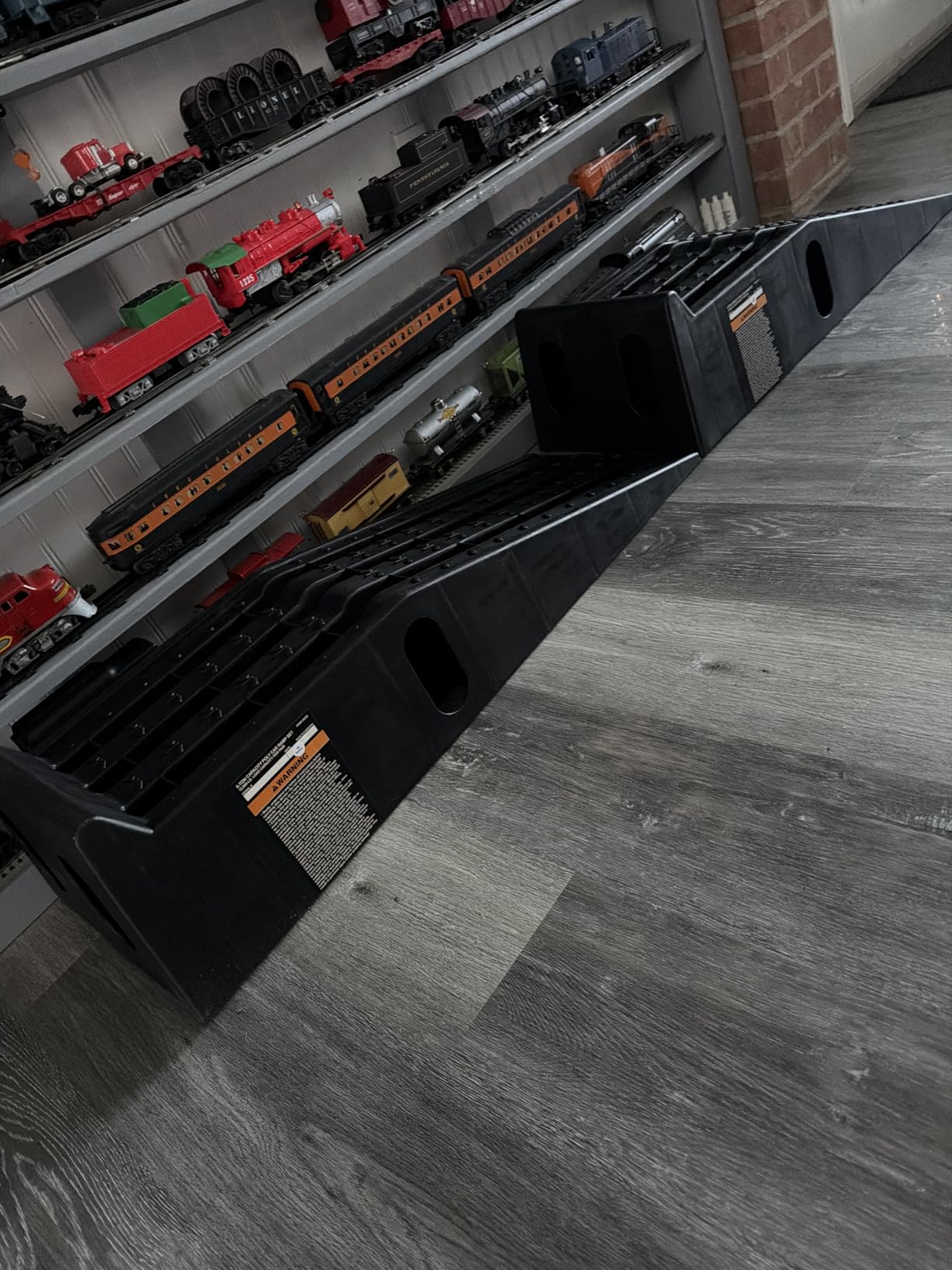Ironton Poly Car Ramp Set, 12,000-Lb. GVW, 35.5in.L x 12in.W, 2-Pc. customer photo 2