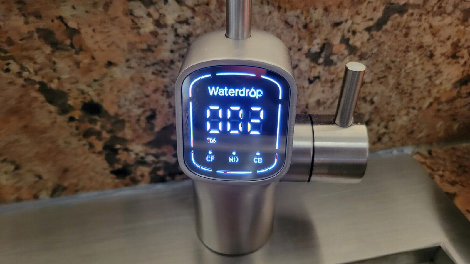 Waterdrop G3P600 Reverse Osmosis System, 600 GPD Tankless RO Water Filter | NSF/ANSI 42, 53, 58 & 372 Certified, 8-Stage RO Water Filtration System, 2:1 Pure to Drain, Smart LED Faucet, Reduce PFAS customer photo 2