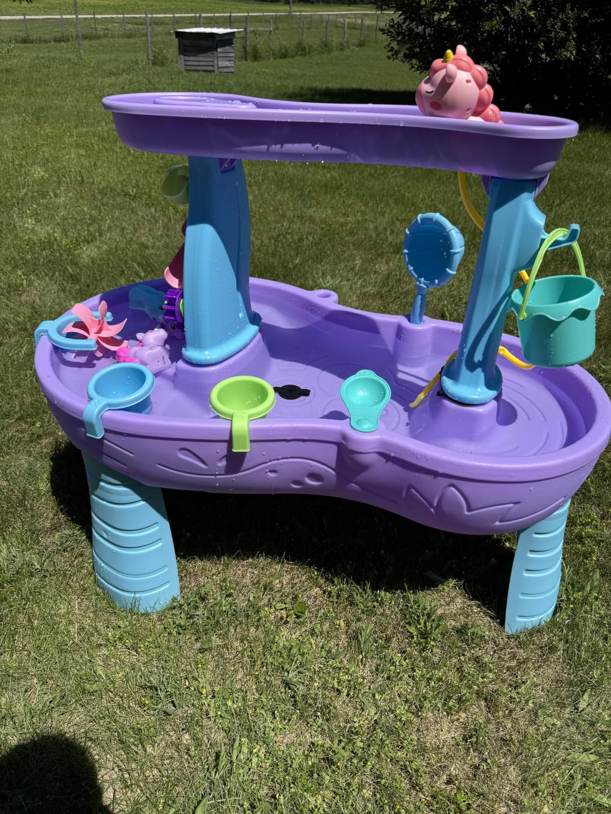 Step2 Tropical Rainforest Water Table for Kids, Toddler Outdoor Sensory Play Table, 13 Accessories, Ages 18 Months+ customer photo 2