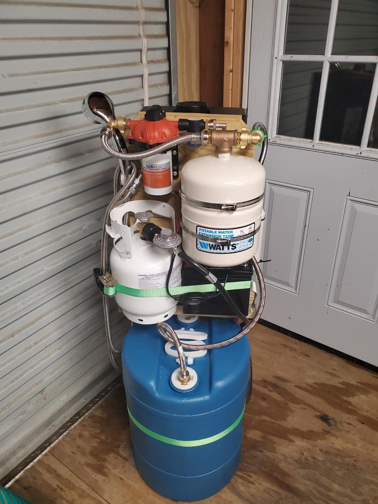 Legacy Food Storage Emergency Water Storage Container, 15 Gallon Long-Term Water Tank customer photo 1