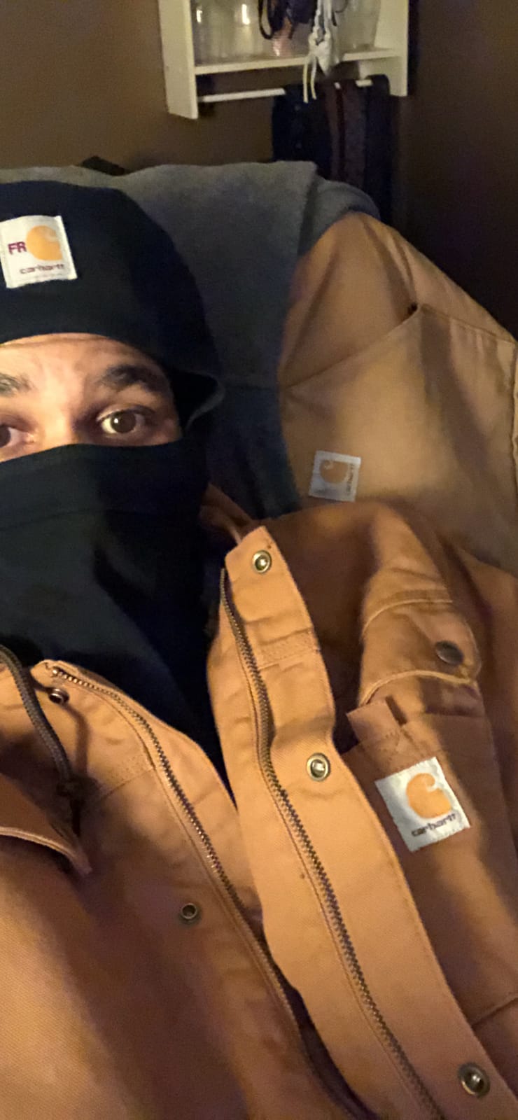 Carhartt Men's Washed Duck Bartlett Jacket customer photo 2