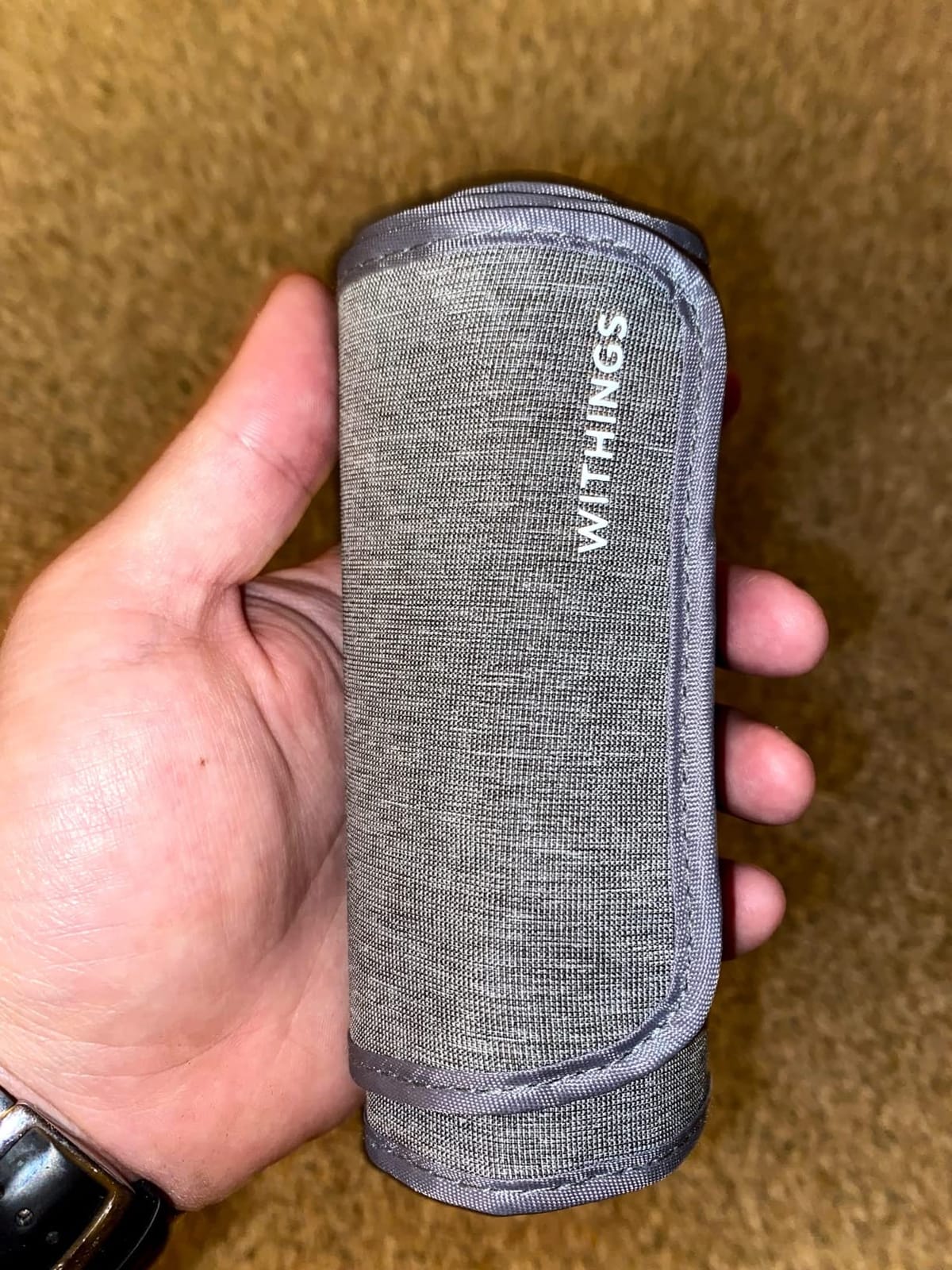 Withings BPM Connect - Digital Blood Pressure Cuff & Heart Rate Monitor - Blood Pressure Machine Arm Cuff, FDA Cleared, FSA/HSA Eligible, iOS & Android customer photo 1