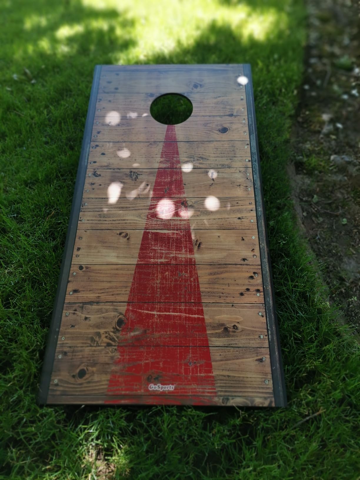 GoSports Portable Cornhole Sets, 8 Styles - Choose 4 x 2 ft or 3 x 2 ft - Boards Include 8 Bean Bags, Travel Case, and Game Rules customer photo 1