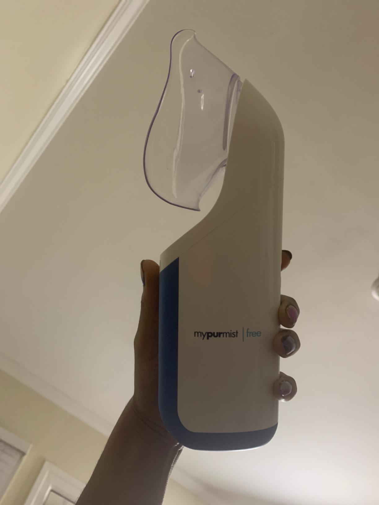Mypurmist Free Cordless Steam & Sinus Inhaler Essential Kit customer photo 2
