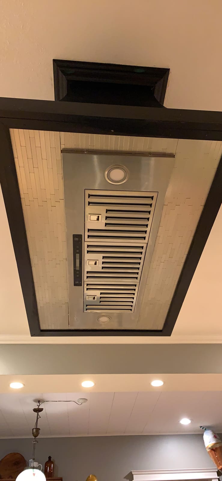 30 inch Insert Range Hood 900 CFM, Ducted/Ductless Vent Hood | Stainless Steel Built-in Kitchen Vent Hood with 4 Speed Gesture Sensing & Touch Control Panel customer photo 1