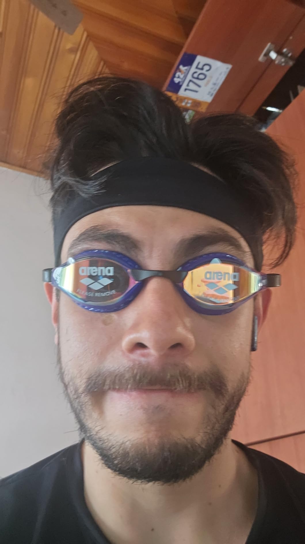 ARENA Unisex Adult Air-Speed Anti-Fog Racing Swim Goggles customer photo 2