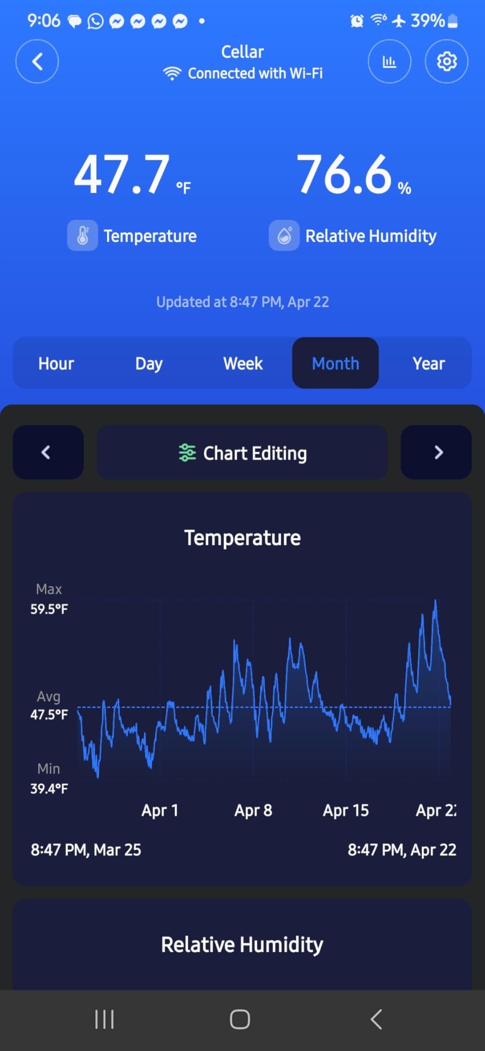 Govee Indoor Hygrometer Thermometer H5075 with Bluetooth App Control, Room Temperature Humidity Meter, 164ft Remote Monitor, Smart Alerts, 2 Years Data Storage Export customer photo 2