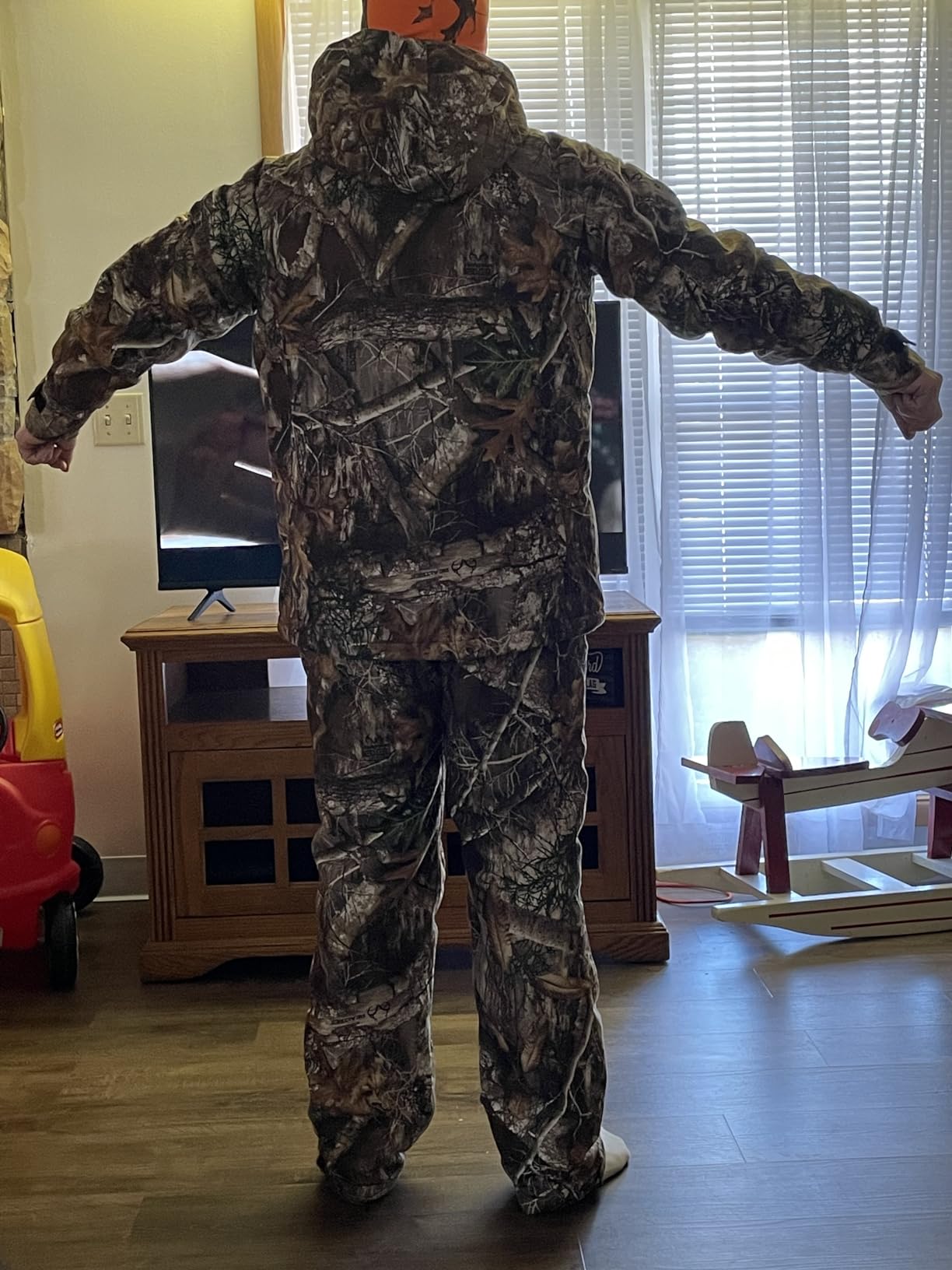 Men's Insulated Drencher Breathable Waterproof Camo Hunting Jacket customer photo 1