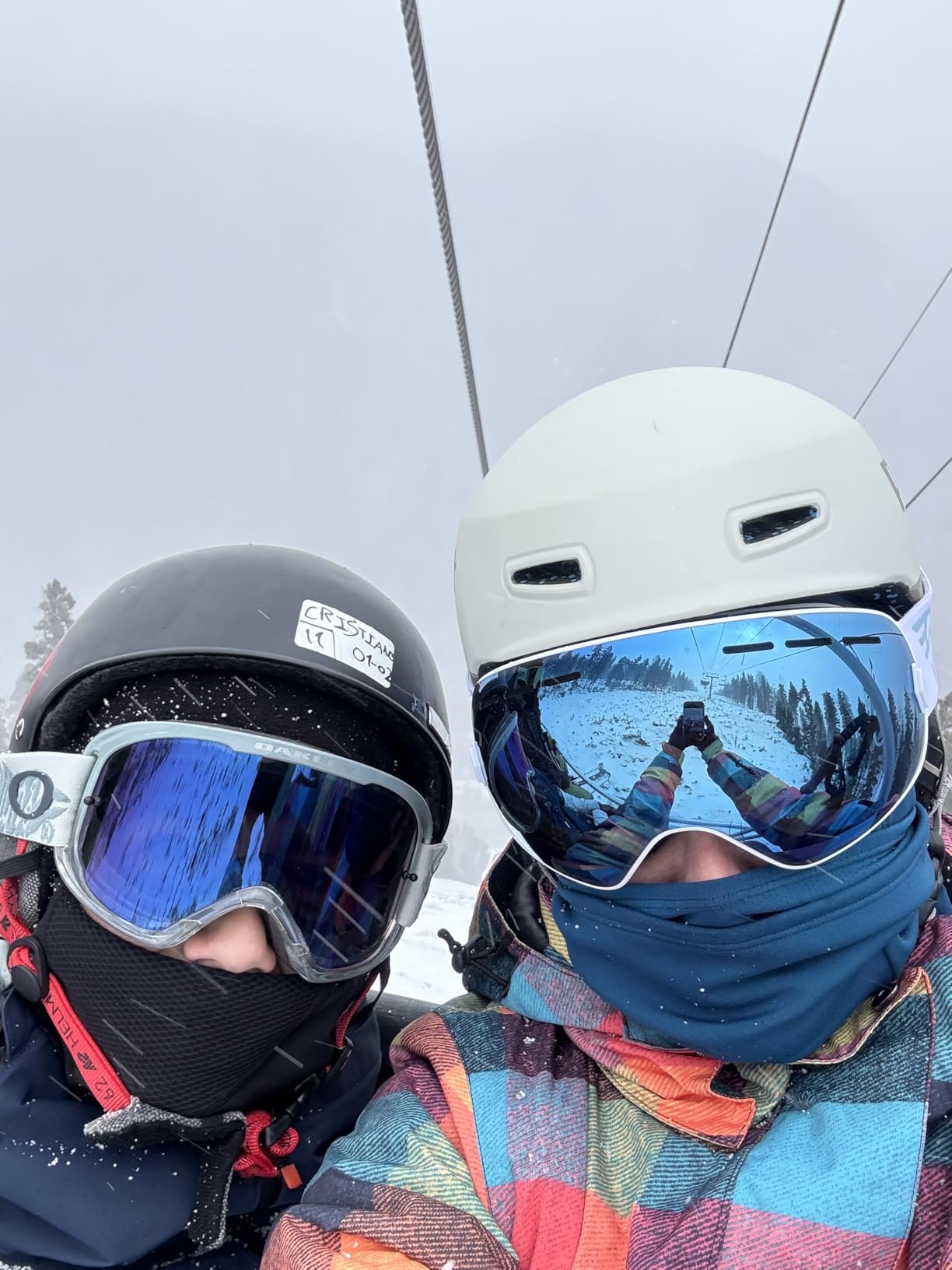 EXP VISION Snowboard Ski Goggles Men Women Youth, Anti Fog OTG Winter Snow Goggles Spherical Detachable Lens customer photo 1