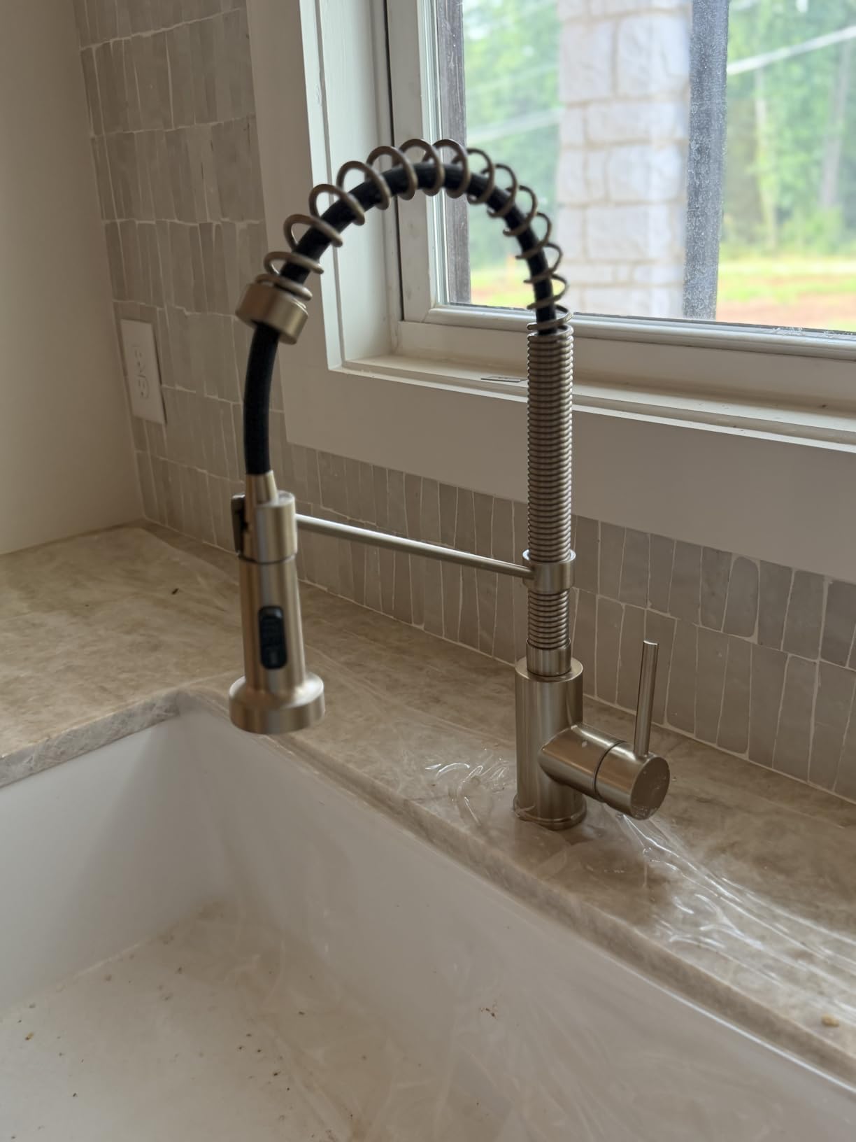KRAUS Spot Free Stainless Steel Pull Down Kitchen Faucet KPF-1610SFS customer photo 2