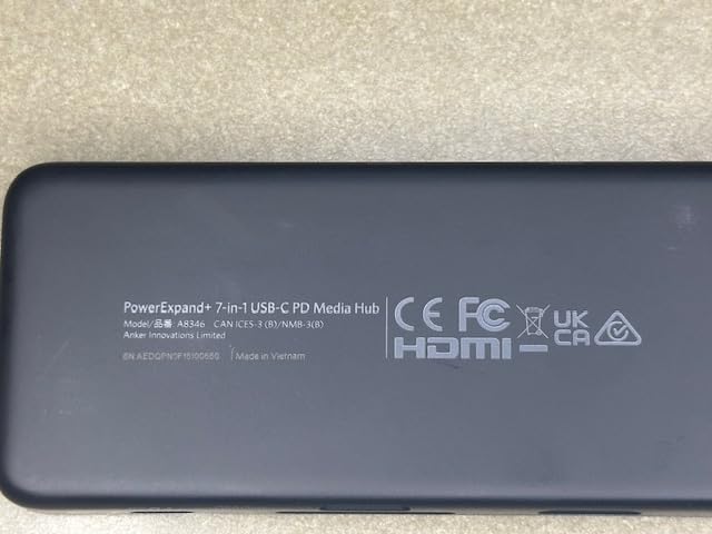 Anker USB C Hub, 7in1 Multi-Port USBC Hub with 4K HDMI, 85W PD, USB-C and 2 USB-A 5Gbps Data Ports, microSD and SD Card Reader, for MacBook Air, MacBook Pro, XPS, and More customer photo 1