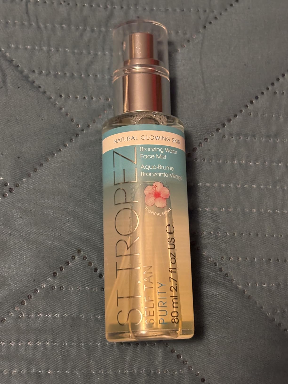 St. Tropez Self Tan Purity Face Mist, Natural Sunkissed Glow Face Tan with Hyaluronic Acid & Antioxidants, Vegan, Natural & Cruelty Free Face Care, 2.7 Fl Oz customer photo 1