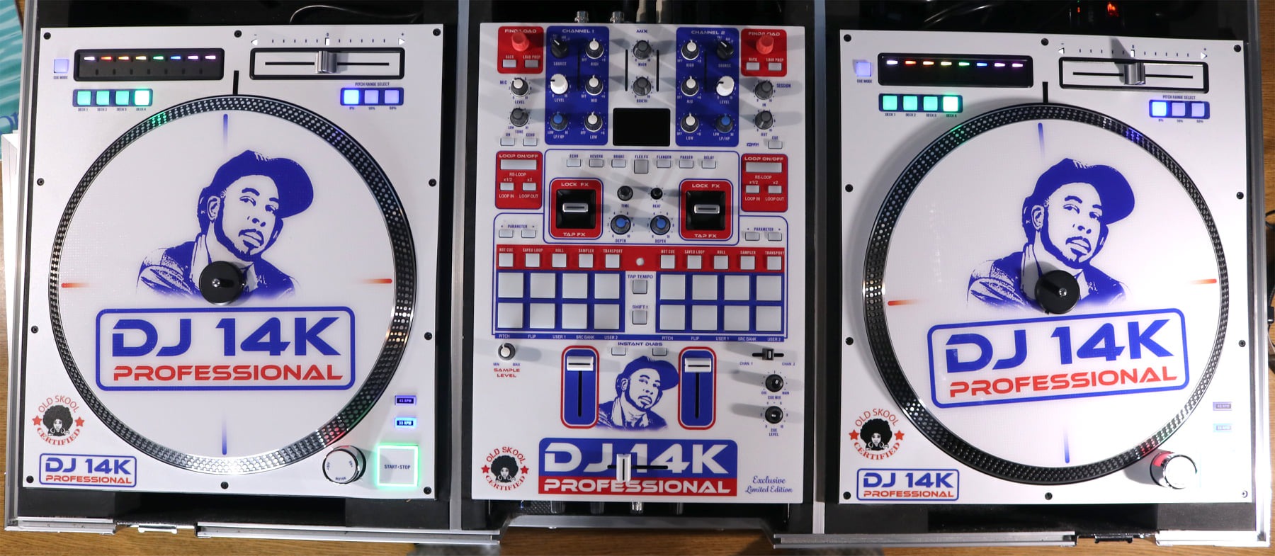 RANE DJ SEVENTY Two Channel DJ Mixer for Serato DJ with Akai Professional MPC Performance Pads Internal DJ FX and Three Contactless MAG FOUR Faders customer photo 1