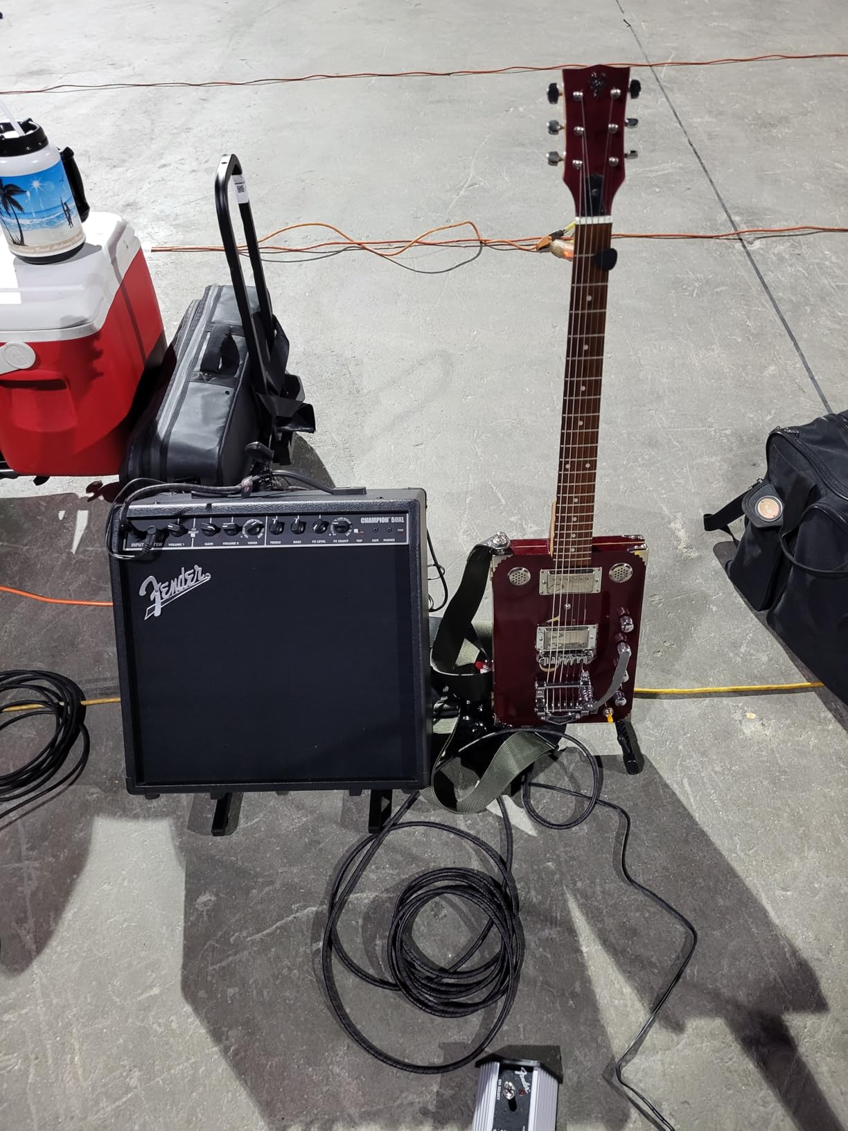 Gator Frameworks Low Profile Guitar Combo Amp Stand, Fully Collapsible (GFWGTRAMP100) customer photo 2
