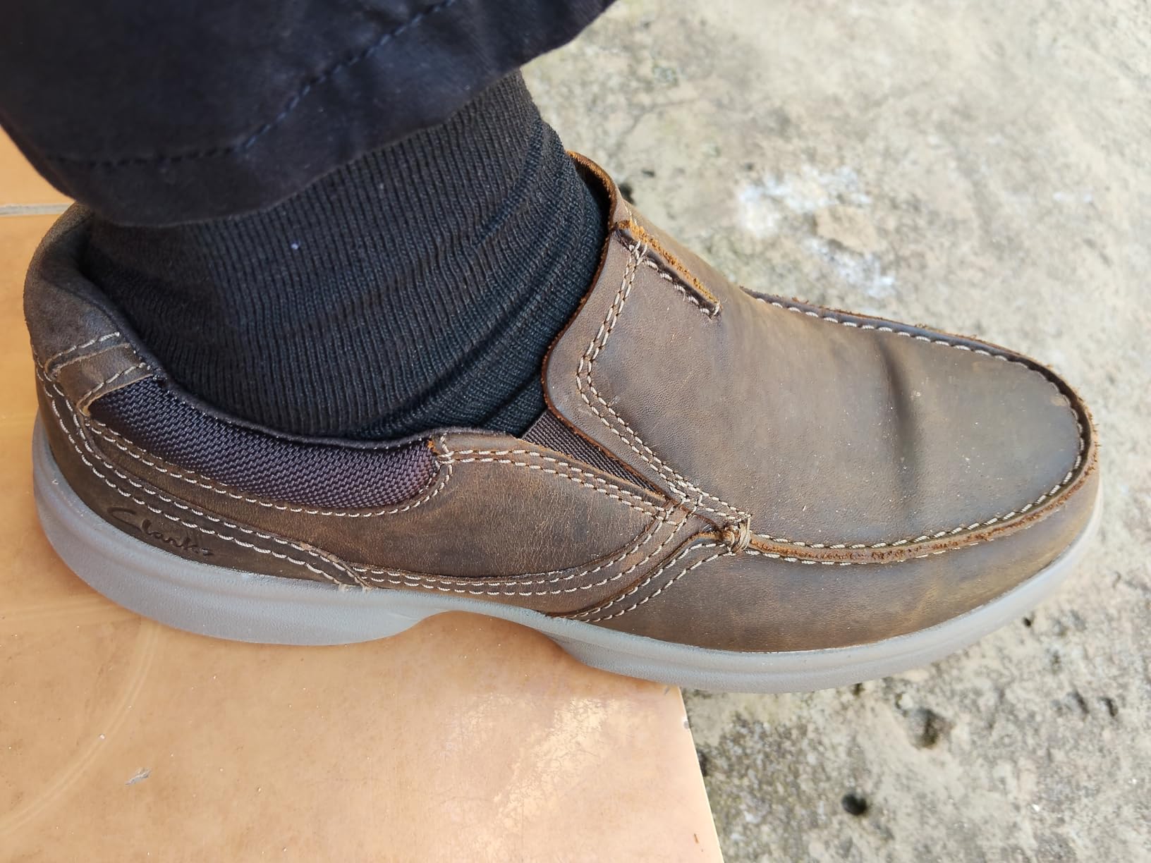 Clarks Men's Bradley Free Loafers | Casual Shoes customer photo 2