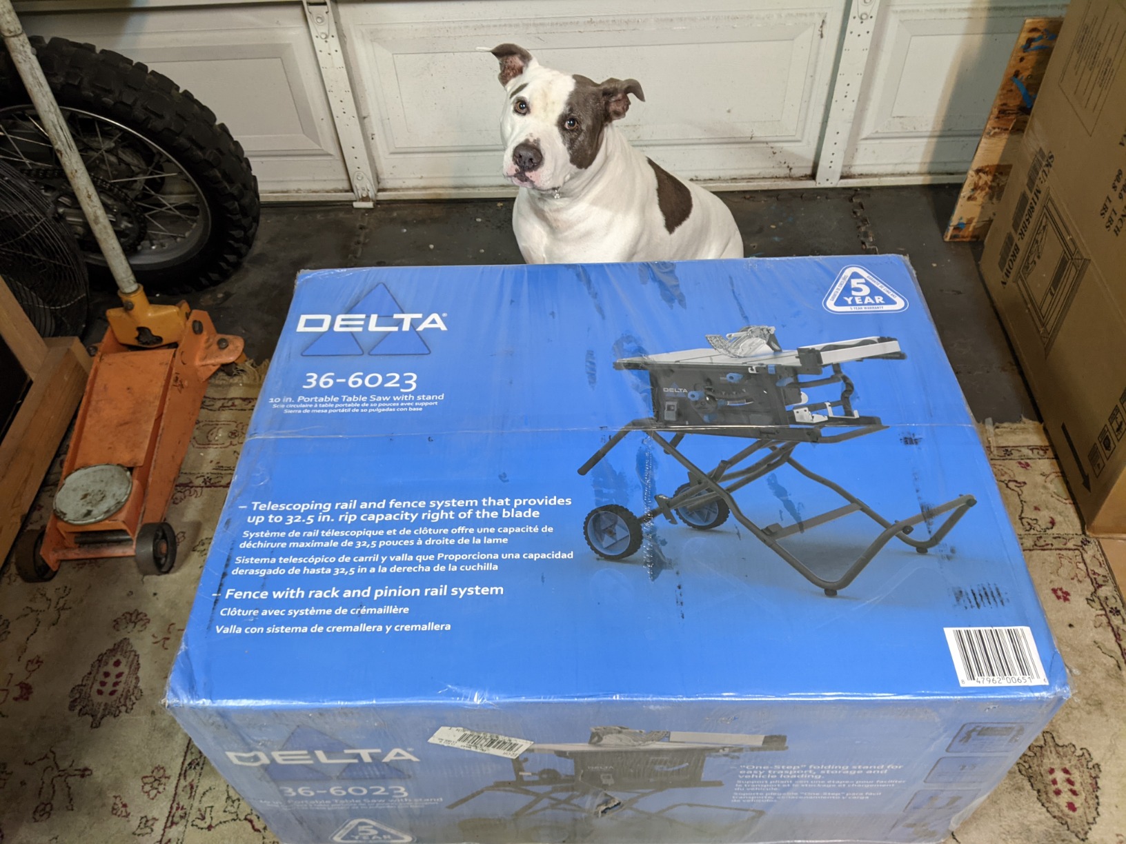 Delta 36-6023 10 Inch Table Saw with 32.5 Inch Rip Capacity customer photo 2