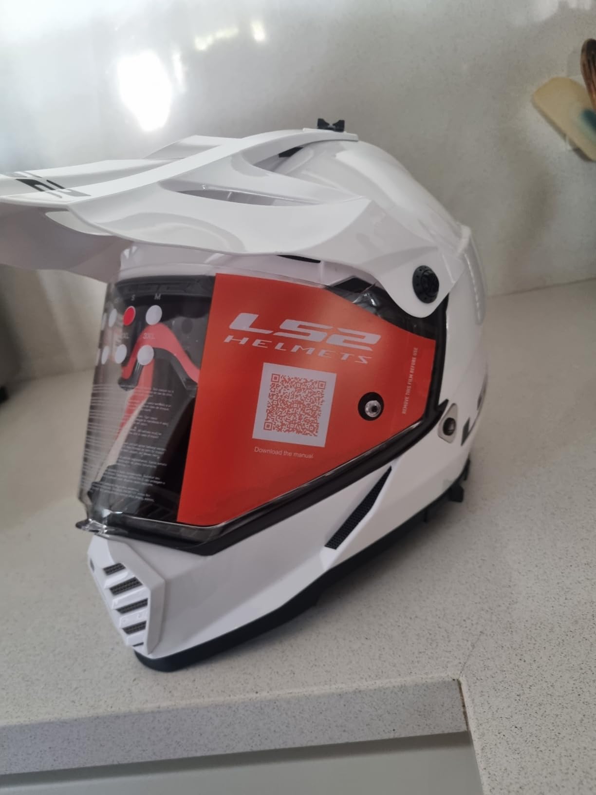 LS2 Helmets Blaze Adventure Helmet customer photo 1