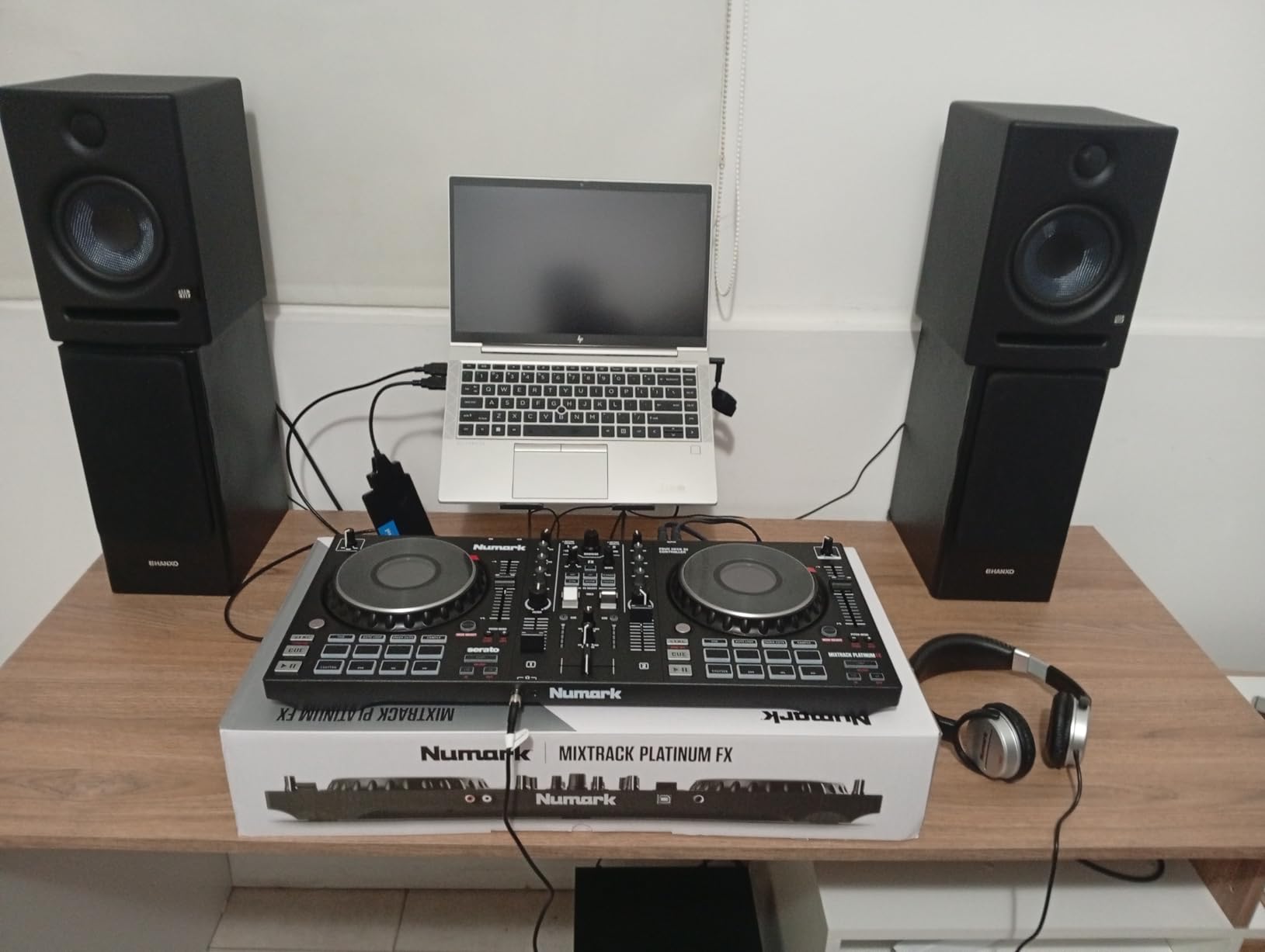 Numark Mixtrack Platinum FX DJ Controller | 4-Decks, 3-Band EQ DJ Mixer customer photo 1