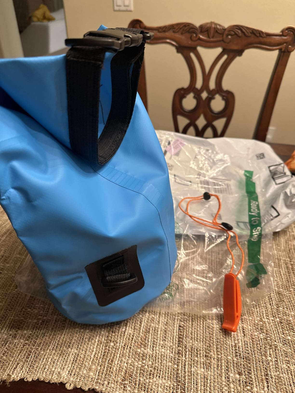 HEETA Waterproof Dry Bag Backpack with Emergency Whistle 5L/10L/20L/30L/40L | Roll Top Lightweight Dry Storage Bag for Women Men, for Travel Kayaking Boating Camping Beach Hiking Cruise Ship Essentials customer photo 1