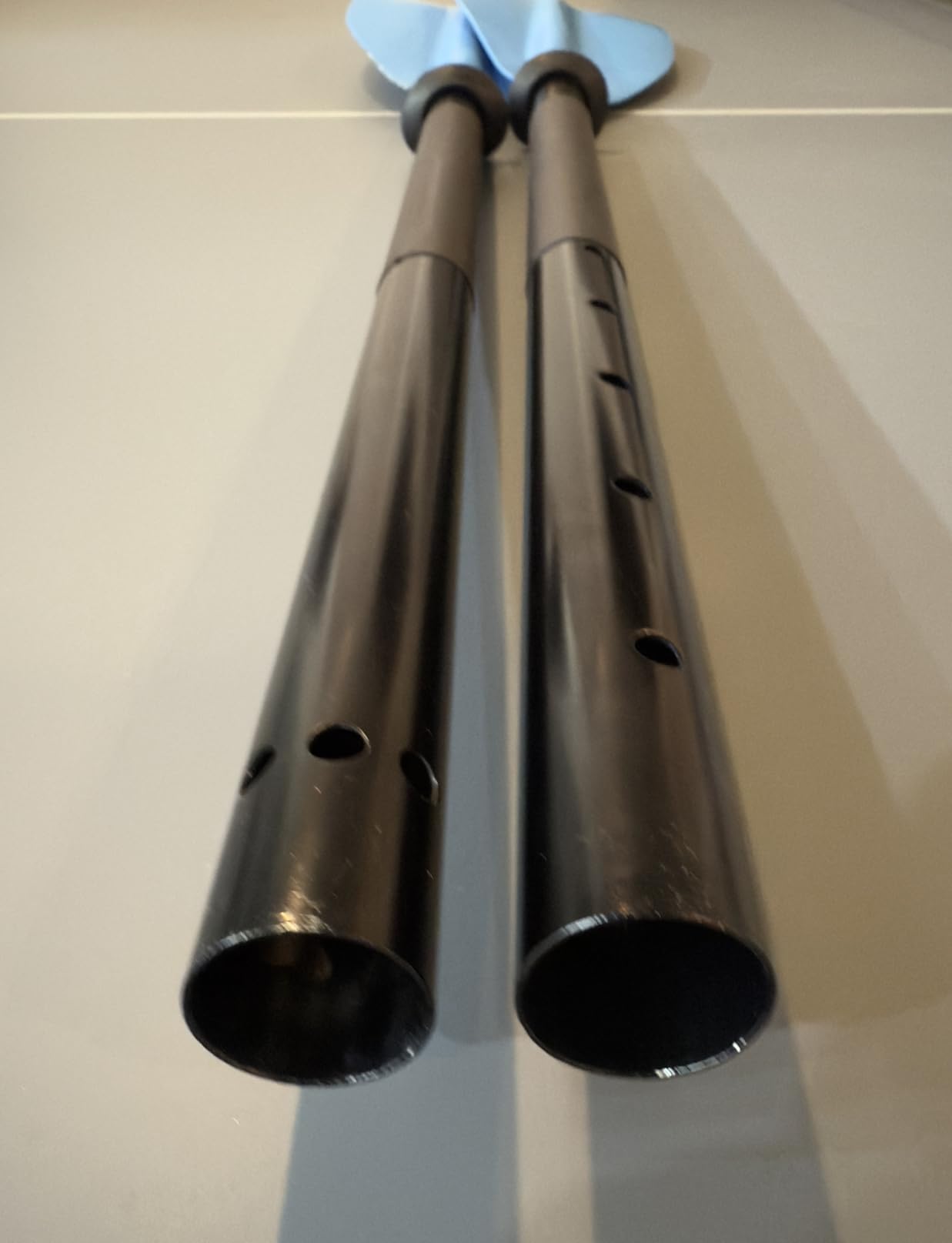 Kayak Paddles with Alloy Shaft and PP Blade, Floating Kayaking Oars, Adjustable 230-250 cm/90-98 Inches, 210-230 cm/82-90 Inches customer photo 1