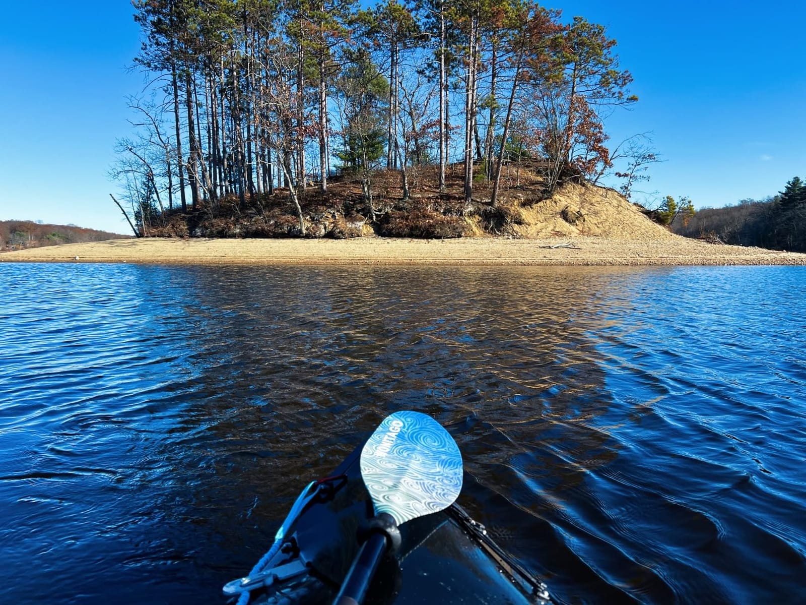 Kayak Paddles with Alloy Shaft and PP Blade, Floating Kayaking Oars, Adjustable 230-250 cm/90-98 Inches, 210-230 cm/82-90 Inches customer photo 2